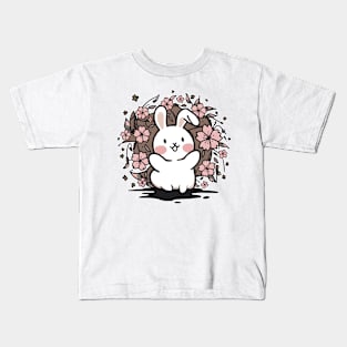 Freedom Kawaii Bunny Kids T-Shirt